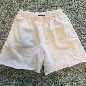 Brandy Melville Soft Pink Lounge Shorts
